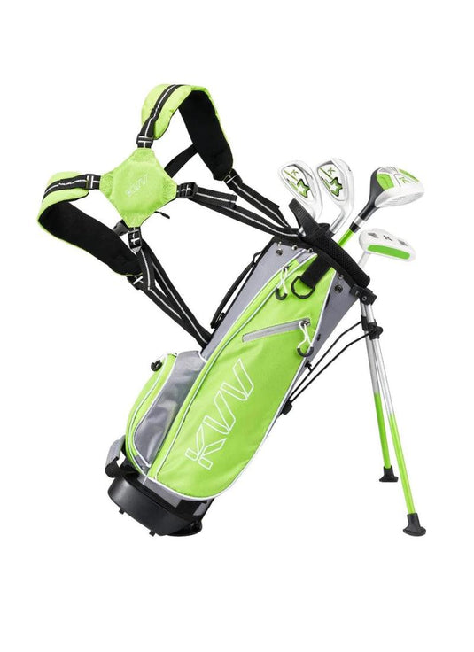 KVV 4 Club Kids Golf Set for Ages 8-10 (52-58 inches) Green