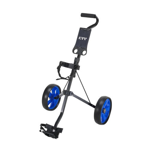 KVV 2-Wheel Kids Golf Cart for Ages 3-10 Blue