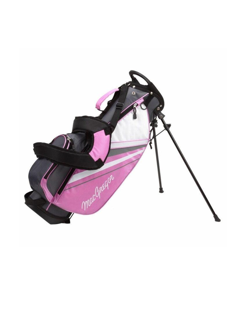 Load image into Gallery viewer, MacGregor DCT 4 Club Girls Golf Set Ages 6-8 (kids 44-52&quot; tall) Pink
