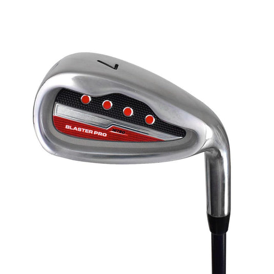 Nitro Blaster Pro Kids Golf 7 Iron for Ages 9-12 Red