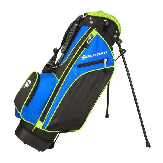 Load image into Gallery viewer, Orlimar ATS 4 Club Kids Golf Set for Ages 5-8 (kids 44-52&quot; tall) Blue
