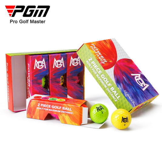 PGM Colored Golf Balls - 1 Dozen