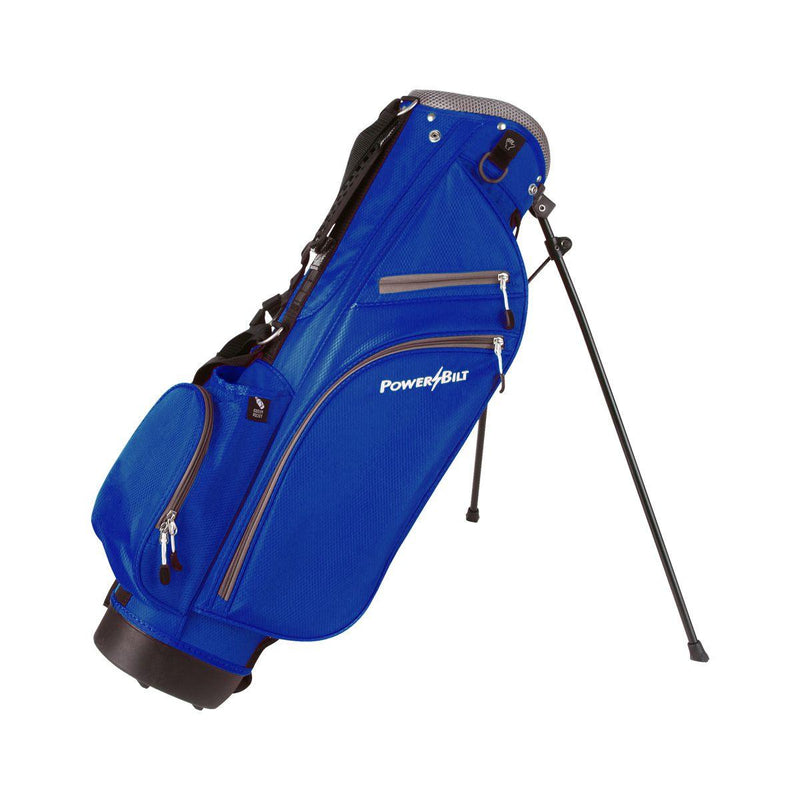 Load image into Gallery viewer, PowerBilt Kids Golf Stand Bag Blue
