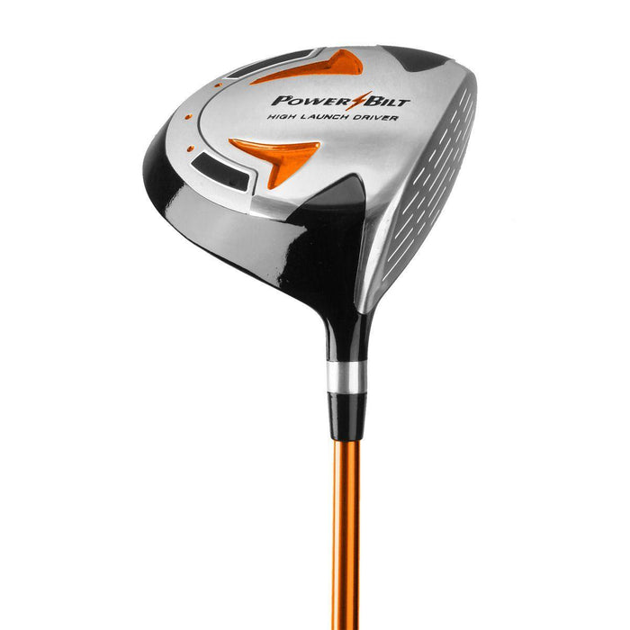 PowerBilt 3 Club Kids Golf Set for Ages 3-5 (30-44 inches) Orange