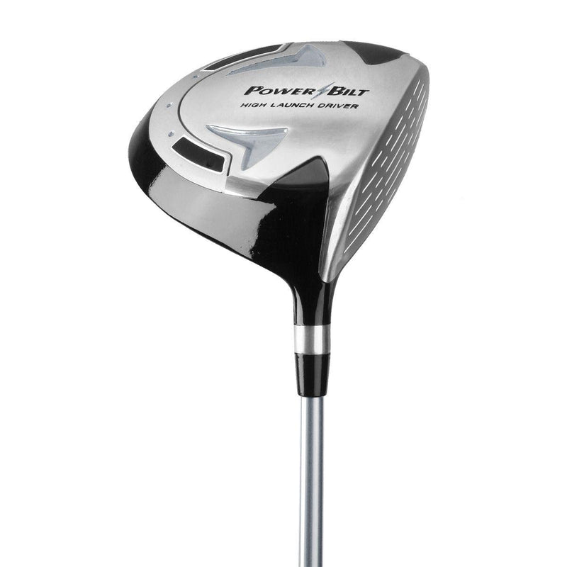 Load image into Gallery viewer, PowerBilt Junior Golf Driver for Ages 9-12 Silver
