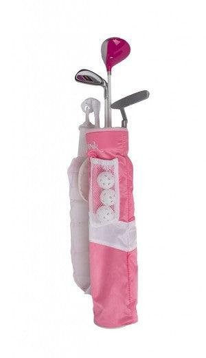 Red Zone 3 Club Girls Starter Set for Ages 5-7 (38-46 inches) Pink