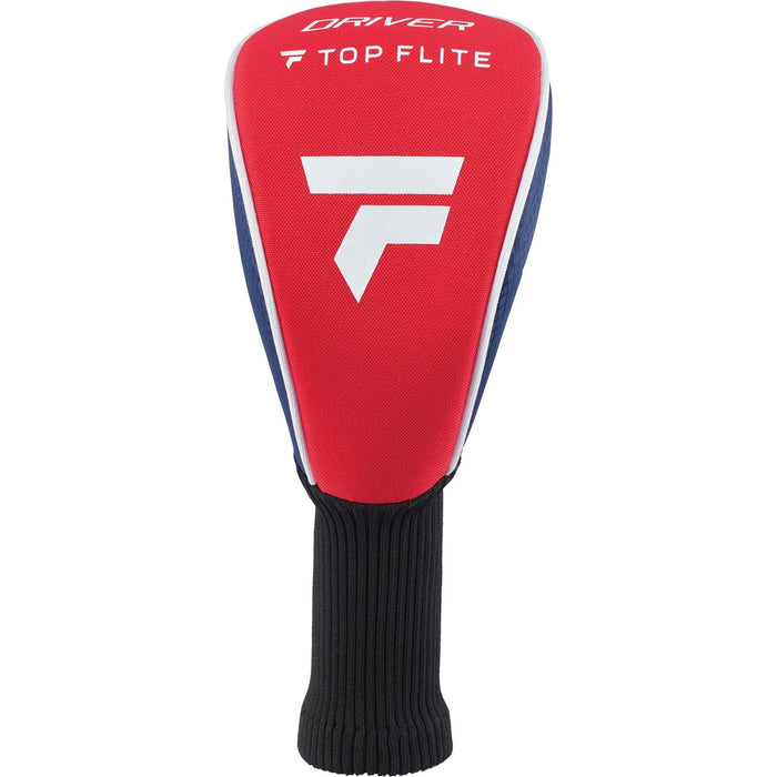 Top Flite 6 Club Kids Golf Set Ages 9-12 (53-60 inches) Red White & Blue