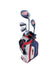 Top Flite Junior Golf Set for Ages 9-12 Red White & Blue