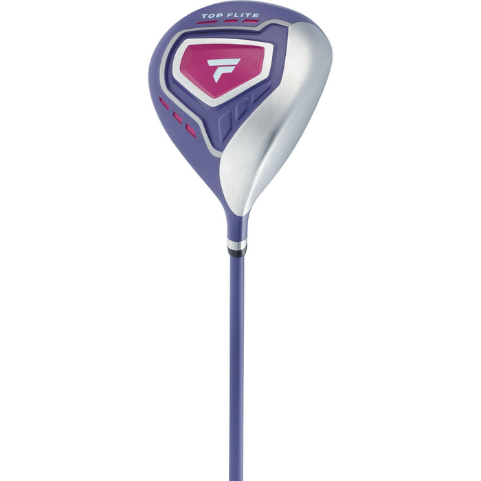 Top Flite Junior Girls Golf Driver for Ages 9-12 Purple