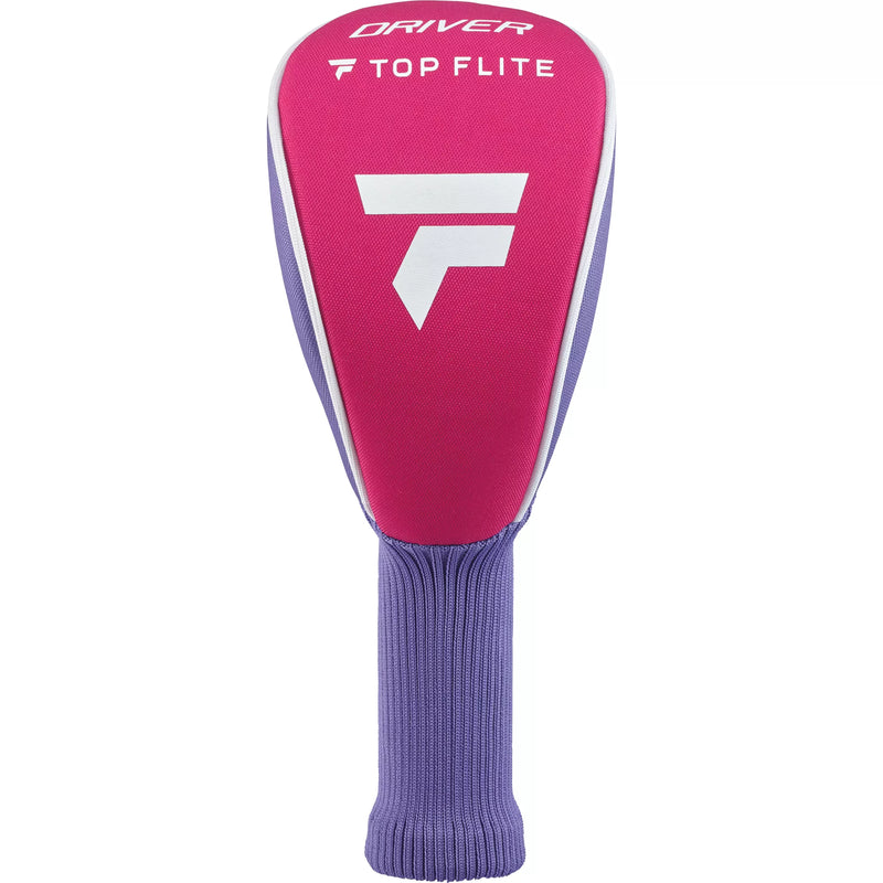 Load image into Gallery viewer, Top Flite 6 Club Girls Golf Set Ages 9-12 (kids 53-60&quot; tall) Purple
