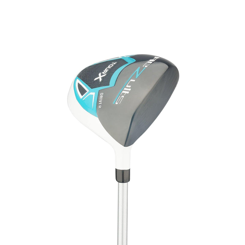 Load image into Gallery viewer, Tour X Rezults 5 Club Girls Golf Set for Ages 5-8 (kids 38-46&quot; tall) Baby Blue
