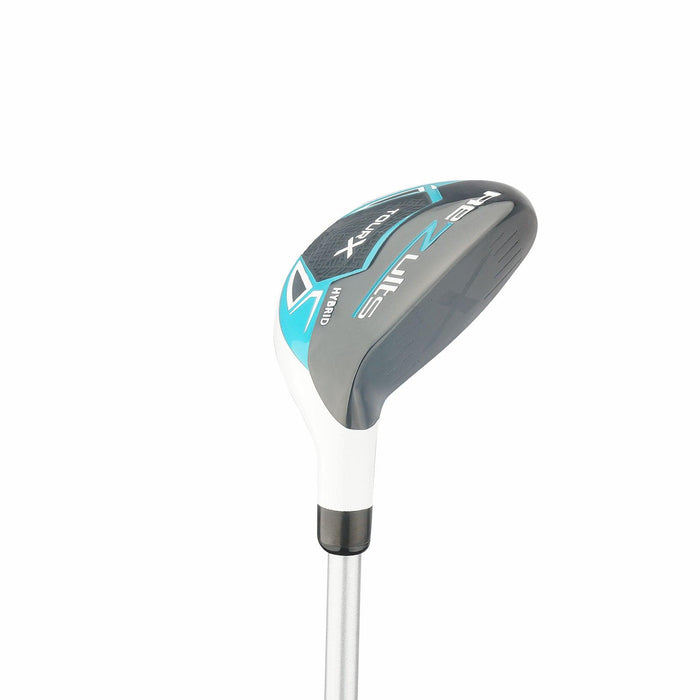 Tour X Rezults 5 Club Girls Golf Set for Ages 9-12 (48-54 inches) Baby Blue