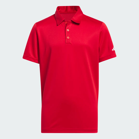 Adidas Boys Polo Shirt - Red