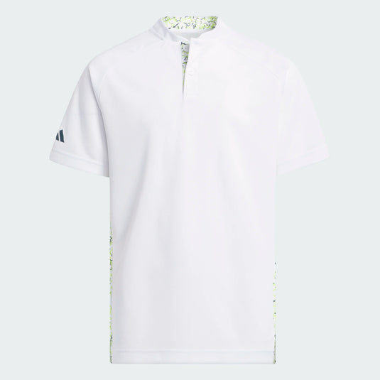 Adidas Aeroready Boys Golf Polo - White