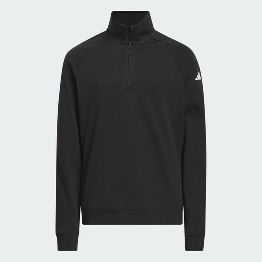 Adidas Youth Golf Quarter Zip - Black