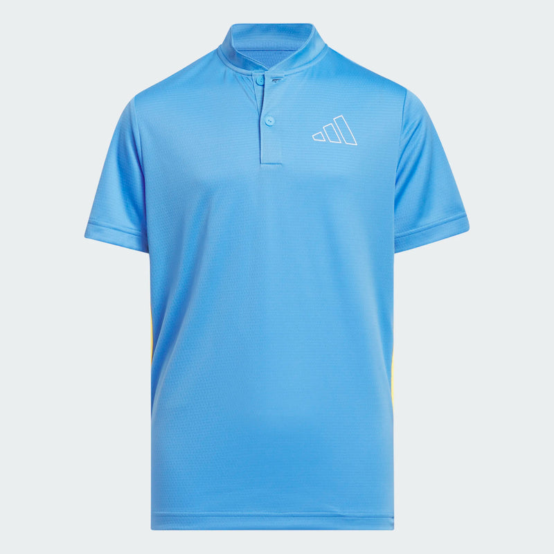 Load image into Gallery viewer, Adidas Classis Performance Fit Boys Golf Polo - Blue
