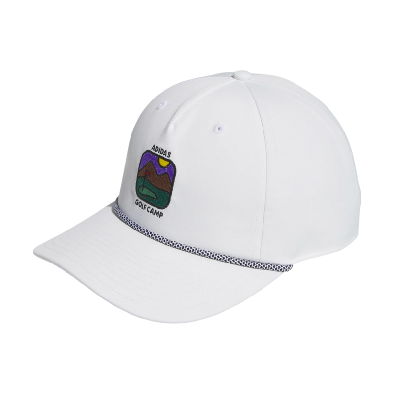 Load image into Gallery viewer, Adidas Golf Camp Kids Hat White
