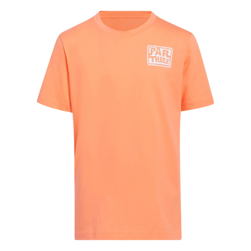 Load image into Gallery viewer, Adidas Par Three Unisex Kids Golf Shirt Orange
