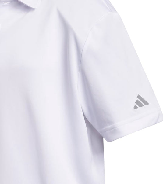 Adidas Performance Golf Polo White - logo