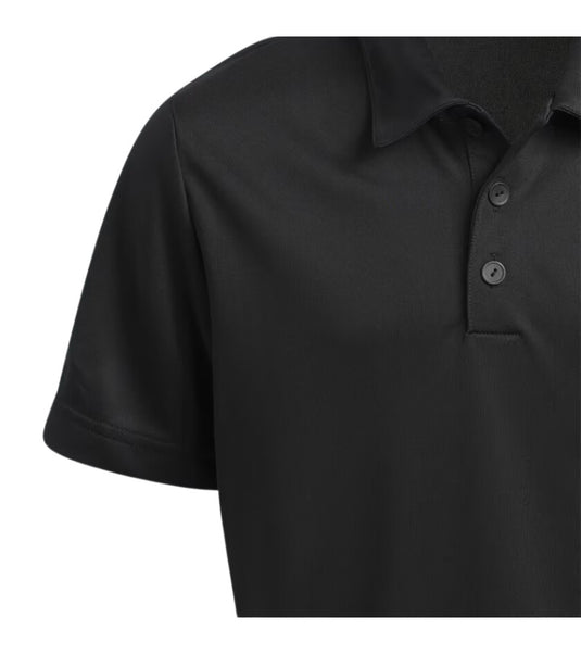 Adidas Performance Golf Polo Classic Fit Black Shoulder