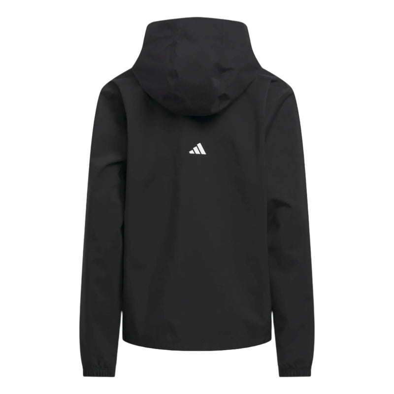 Load image into Gallery viewer, Adidas Provisional Rain Jacket Black Back
