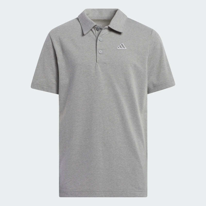 Load image into Gallery viewer, Adidas Relax Boys Golf Polo Grey
