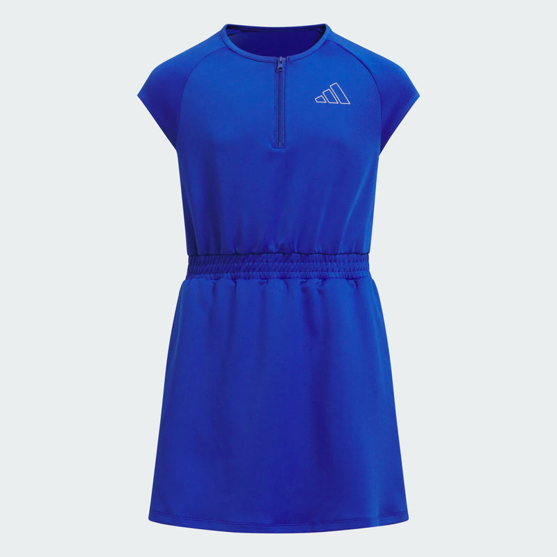 Load image into Gallery viewer, Adidas Aeroready Half-Zip Girls Golf Dress
