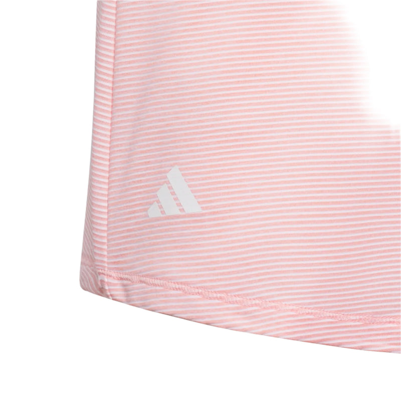 Load image into Gallery viewer, Adidas Sleeveless Girls Golf Polo Semi Pink Spark
