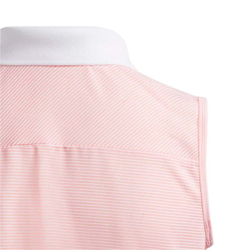 Load image into Gallery viewer, Adidas Sleeveless Girls Golf Polo Semi Pink Spark
