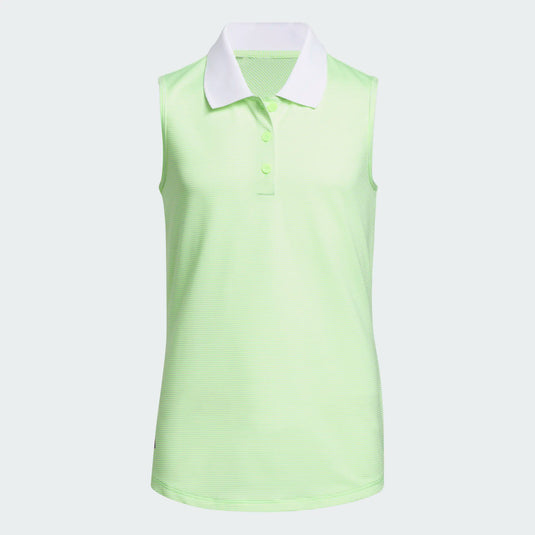 Adidas Spark Girls Golf Polo - Green