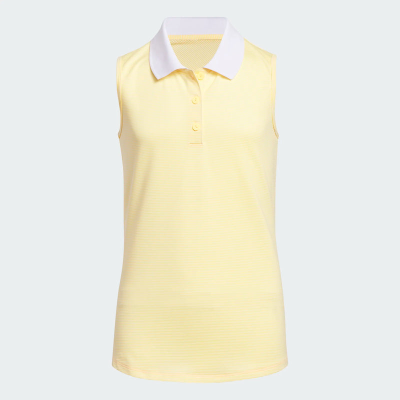 Load image into Gallery viewer, Adidas Spark Girls Golf Polo Yellow
