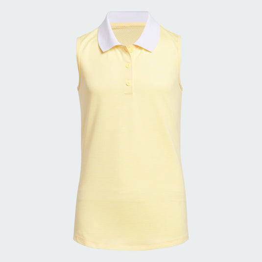 Adidas Spark Girls Golf Polo Yellow