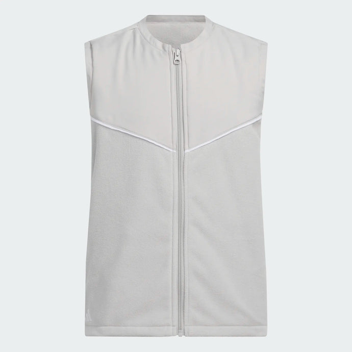 Adidas Tech Unisex Kids Golf Vest Grey