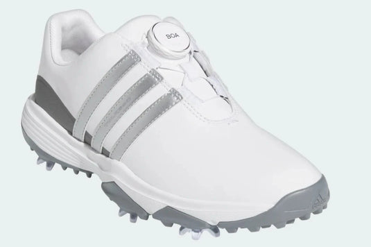 Adidas Tour360 BOA 24 Kids Golf Shoes White