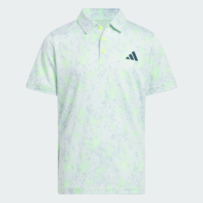 Load image into Gallery viewer, Adidas Ultimate Boys Golf Polo - Green
