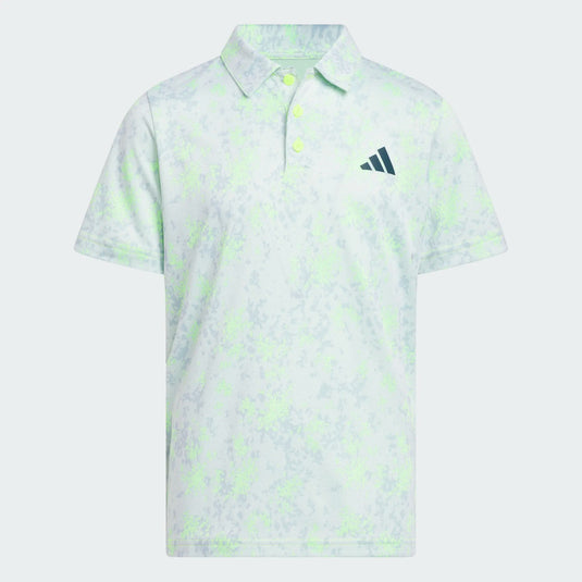 Adidas Ultimate Boys Golf Polo - Green