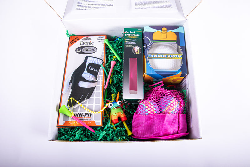 Load image into Gallery viewer, All Kids Golf Academy Subscription Box Girls
