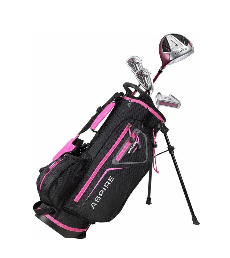 Load image into Gallery viewer, Aspire Jlite Girls Golf Set Ages 3-5 Pink
