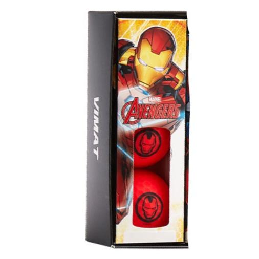 Load image into Gallery viewer, Volvike Avengers Iron Man Golf Balls - 3 Pack
