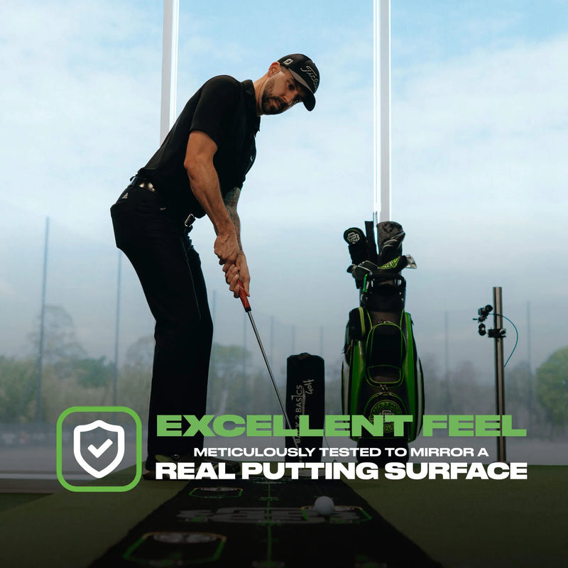 Load image into Gallery viewer, Back 2 Basics Play-Off Putting Green Mat
