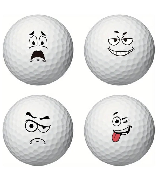 Emoji Golf Ball Marking Decals