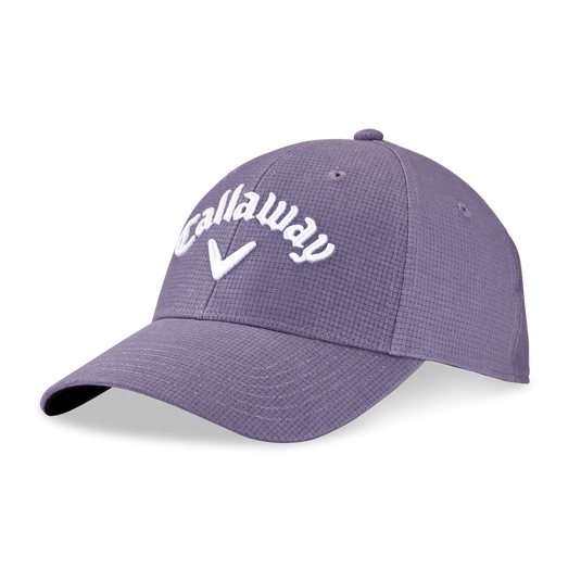 Callaway Tour 2024 Adjustable Girls Junior Golf Hat Purple White