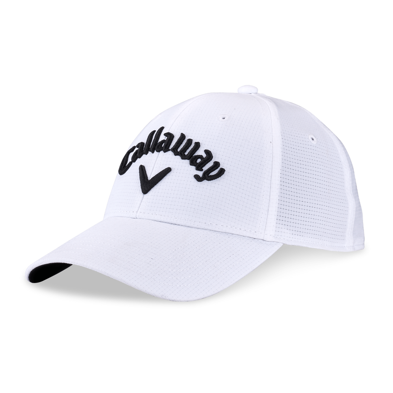 Load image into Gallery viewer, Callaway Tour 2024 Adjustable Junior Golf Hat White Black
