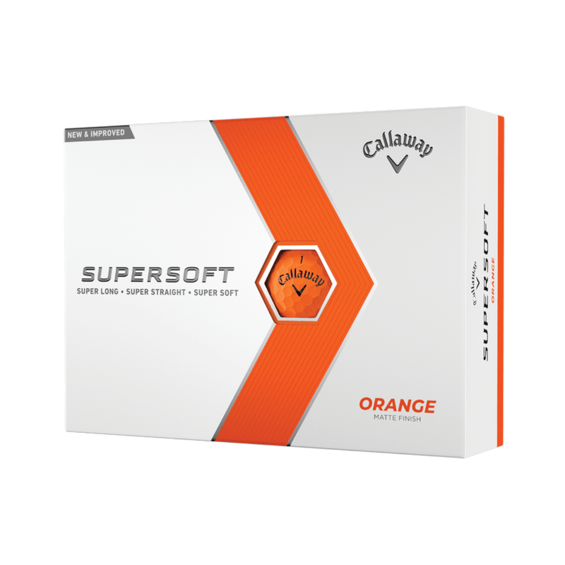 Load image into Gallery viewer, Callaway Supersoft Matte Golf Balls Orange
