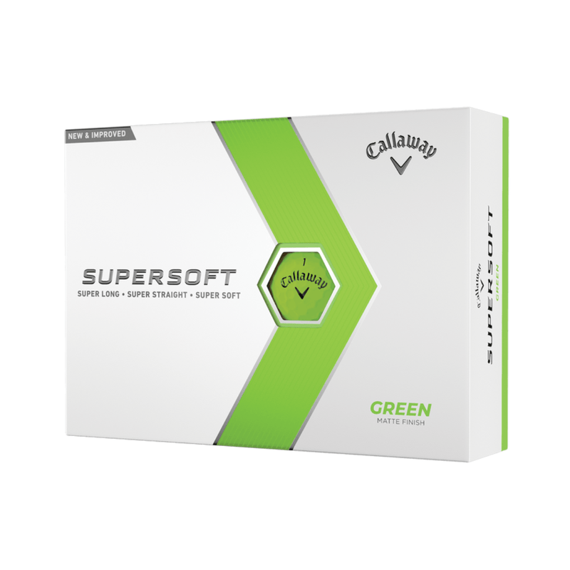 Load image into Gallery viewer, Callaway Supersoft Matte Golf Balls Green
