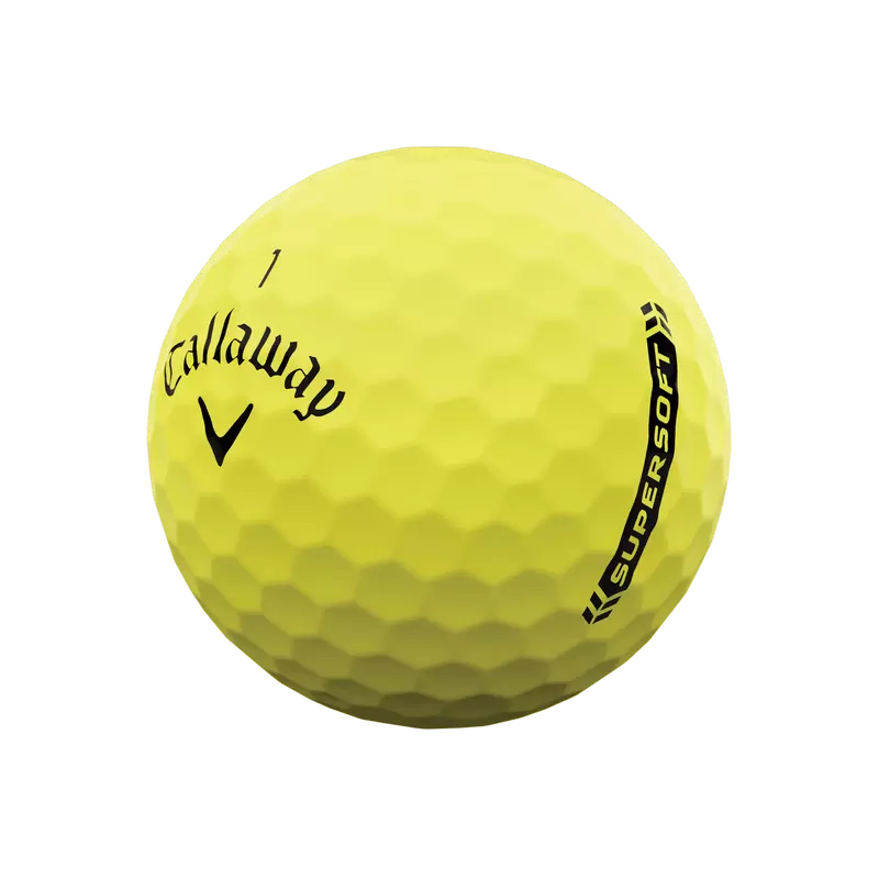 Load image into Gallery viewer, Callaway Supersoft Golf Balls Yellow - 3 Pack
