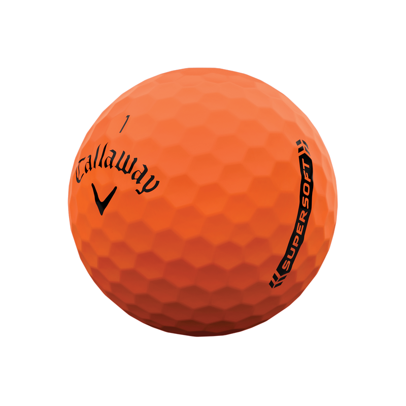 Load image into Gallery viewer, Callaway Supersoft Golf Balls Matte Orange - 3 Pack
