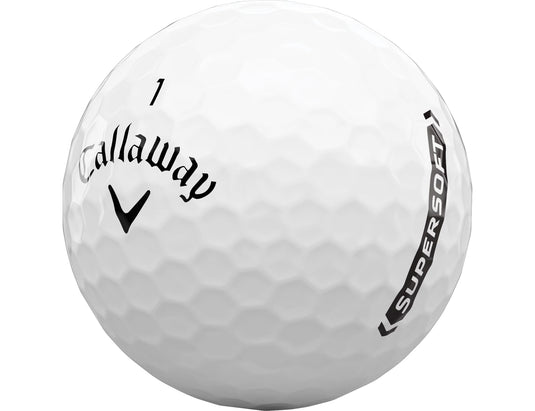 Callaway Supersoft Golf Balls White - 3 Pack