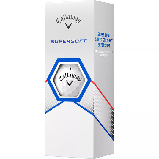 Callaway Supersoft Golf Balls White - 3 Pack