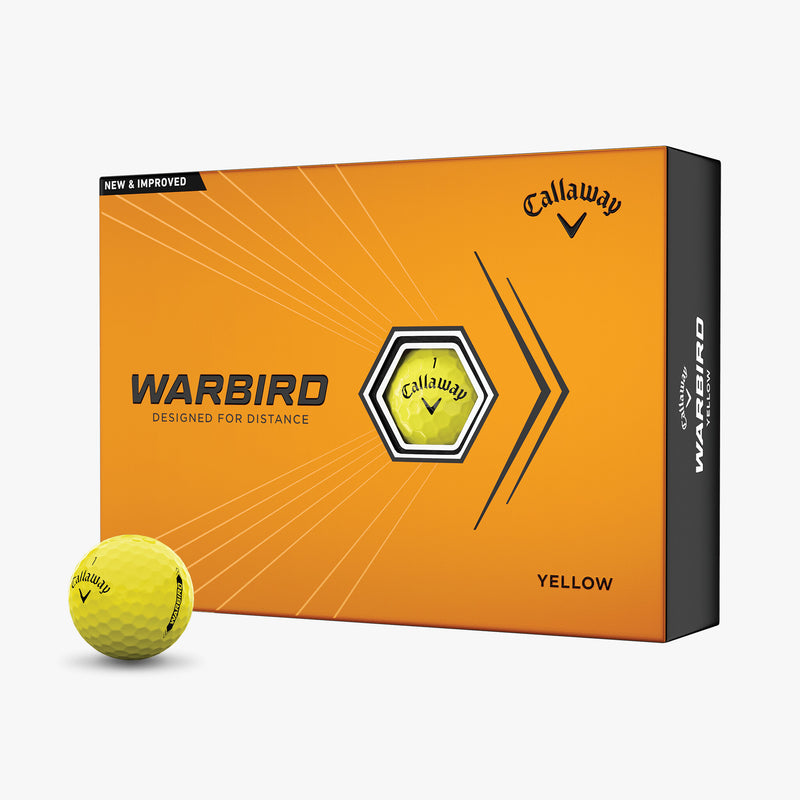 Load image into Gallery viewer, Callaway Warbird Golf Balls Yellow
